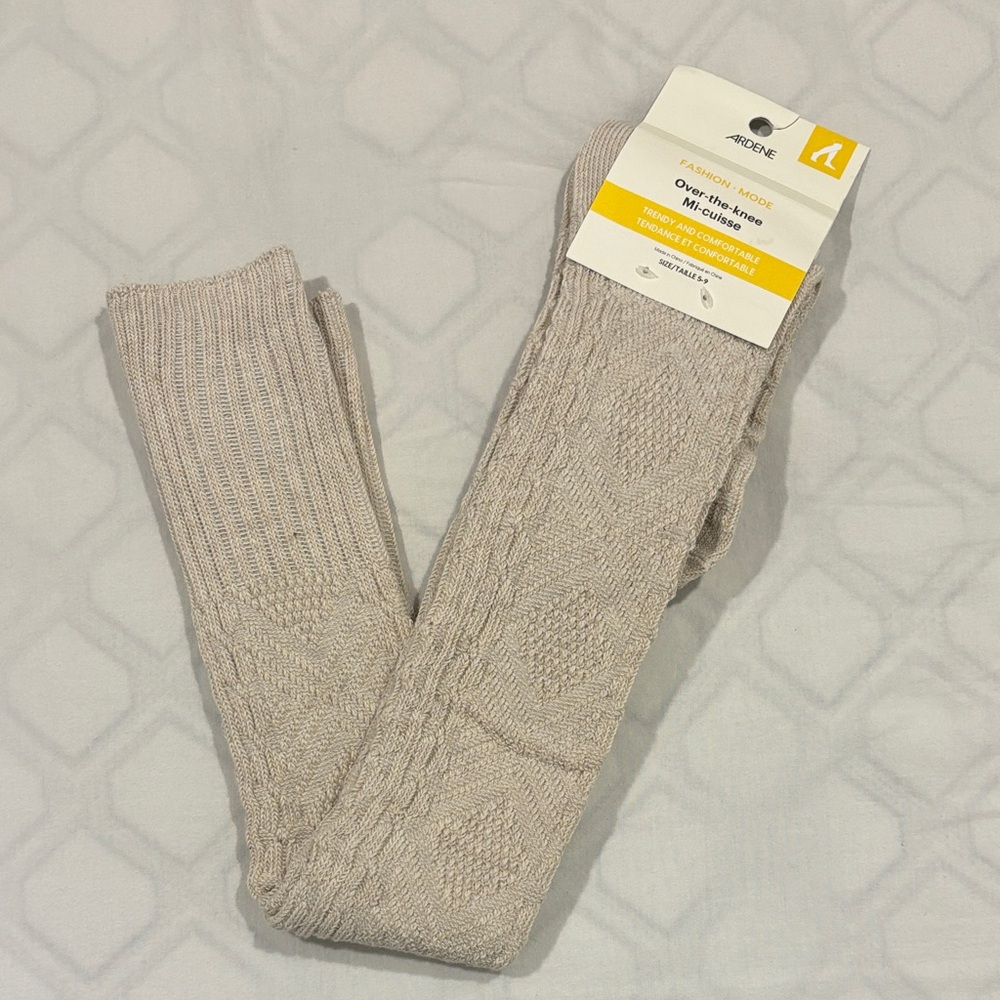 Ardene over the knee sock size 5-9